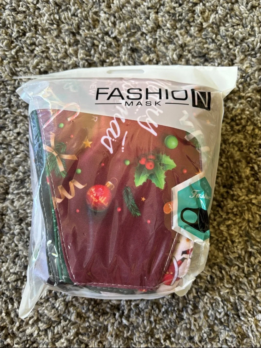 FashionN Holiday Print Face Masks